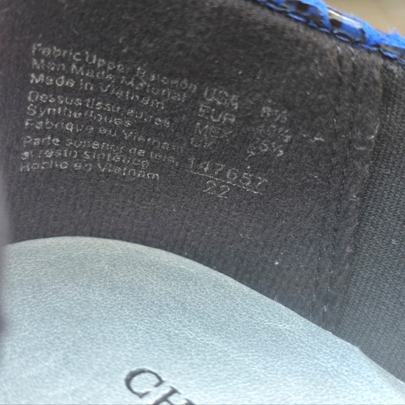 Christian Siriano Blue Snakeskin Heels - Picture 12 of 14